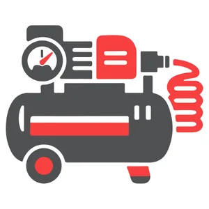 Biểu tượng máy nén khí cho tiệm lốp
