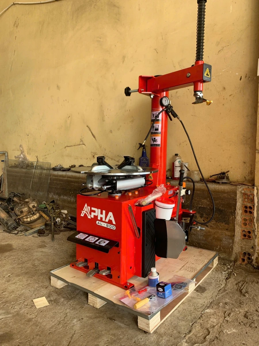 Máy Tháo Vỏ Xe Tay Ga Và Du Lịch Alpha AL-800 Máy Tháo Vỏ Xe Tay Ga Và Du Lịch Alpha AL-800, chi tiết kỹ thuật thiết bị sửa chữa ô tô.