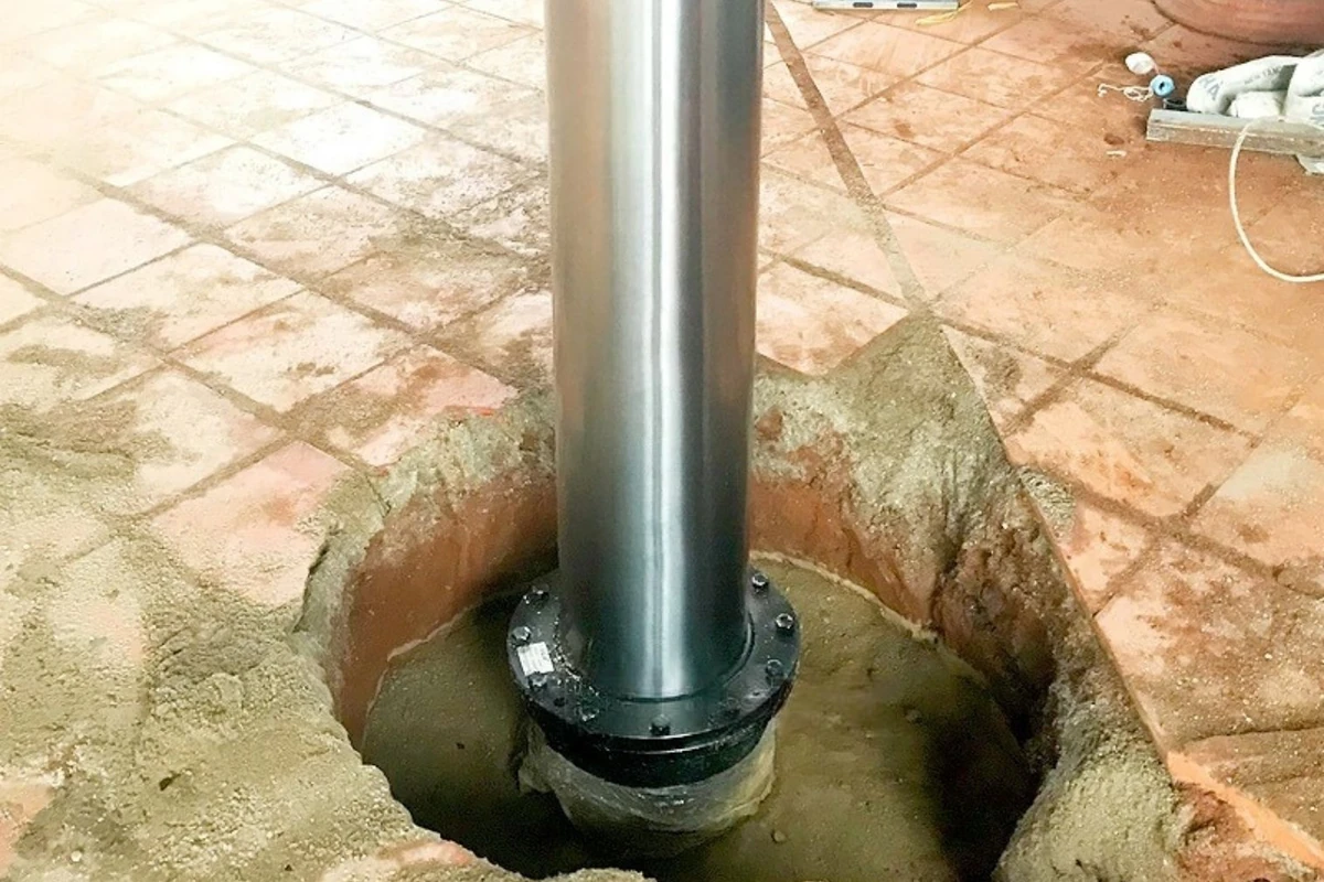Cầu nâng 1 trụ âm nền AIRTEK, nhập khẩu chính ngạch, cam kết chất lượng ty ben và bình dầu.