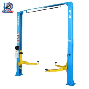 Cầu nâng ô tô 2 trụ Alpha AL-4T màu xanh dương