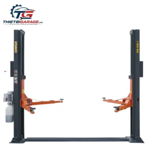 Cầu nâng ô tô 2 trụ cổng dưới Omega OM-40S-1 tải trọng 4000kg, nâng cao 1900mm.