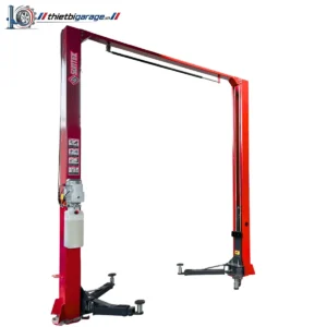 Cầu nâng ô tô 2 trụ cổng trên Suntek-4000T tải trọng 4000kg, xuất xứ Trung Quốc.