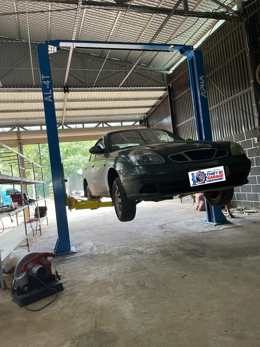 Bảng thông số kỹ thuật cầu nâng ô tô Alpha AL-4T