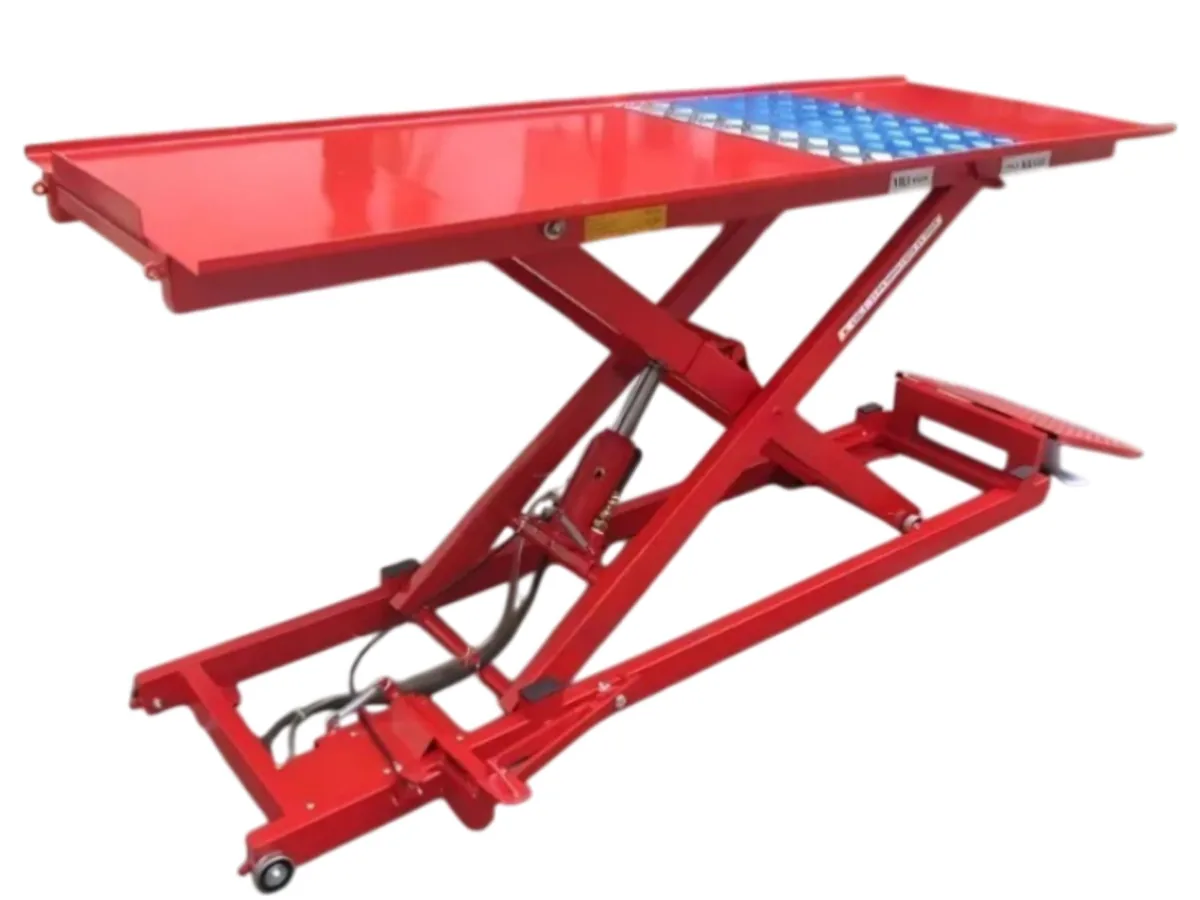 Hệ thống thủy lực của bàn nâng xe máy điện và cơ Lộc Phát BXMDC