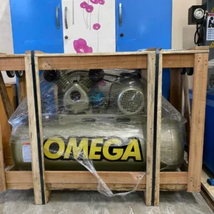 Máy nén khí Omega đóng kiện bảo vệ trước khi giao
