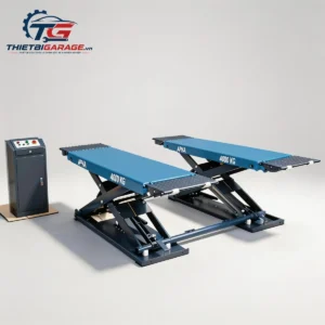 Cầu nâng ô tô kiểu xếp Alpha AL-4XD chính hãng Lộc Phát sức nâng 4 tấn