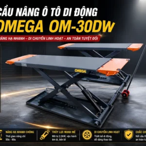 Thông số kỹ thuật cầu nâng ô tô di động Omega OM-30DW chính hãng Lộc Phát
