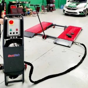 Cầu nâng ô tô di động Suntek 3000DX tải trọng 3 tấn, thiết kế linh hoạt.