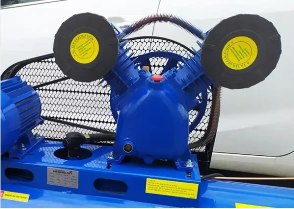 Chi tiết đầu nén khí chữ V Pegalion công suất 3HP