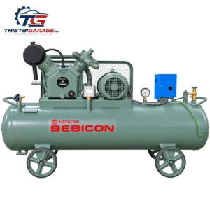 Máy nén khí Hitachi Bebicon 5.5HP 260L 15bar 220V chính hãng Lộc Phát, chuyên dùng cho gara ô tô, tiệm lốp, giá tốt nhất.