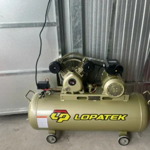 Máy nén khí piston Lopatek 2HP 100L áp 8 bar, 220v chính hãng.
