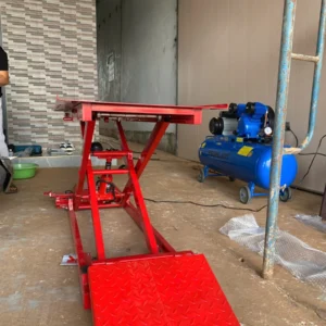 Máy nén khí Pegalion 3HP 120L dùng cùng cầu nâng xe máy