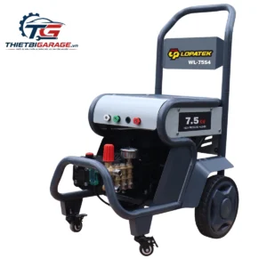Máy rửa xe cao áp LOPATEK WL-75S4 7.5KW 380V cho gara ô tô, công suất lớn 250 bar.