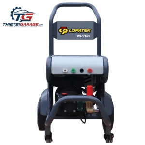 Máy rửa xe cao áp LOPATEK WL-75S4 7.5kW 250 bar chính hãng, có bánh xe di chuyển.