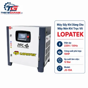 Máy sấy khí Lopatek JS-10A dùng cho máy nén khí 10HP 220V 12 bar