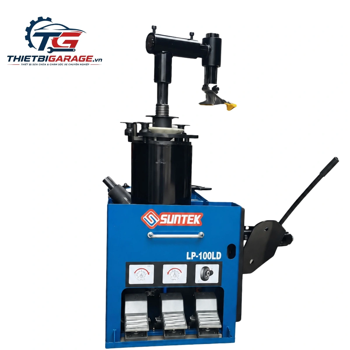 Tổng thể máy tháo lốp ô tô lưu động Suntek LP-100LD