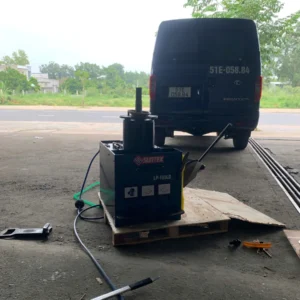 Kiểm tra cụm gá máy Suntek LP-100LD