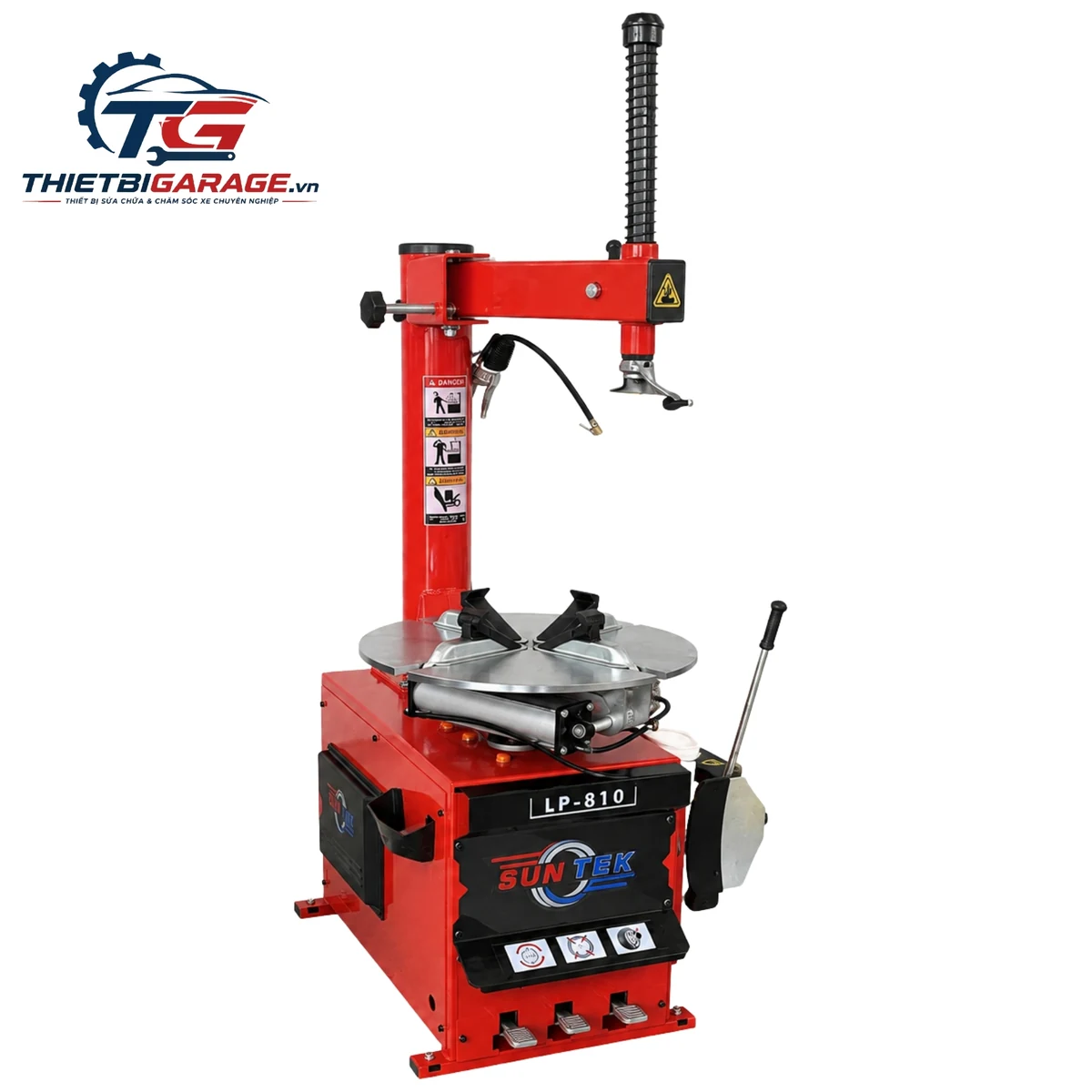 Suntek LP-810 trên nền trắng, phù hợp quan sát tổng thể thiết kế máy