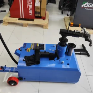 Cụm gá mâm và thân máy Suntek QD-B nhìn từ phía trước