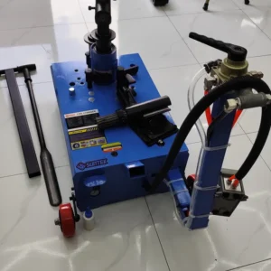 Cận cảnh bàn máy và vị trí lắp bộ gá Suntek QD-B