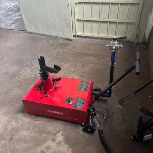 Cụm điều khiển và bàn gá của Suntek QD-B màu đỏ
