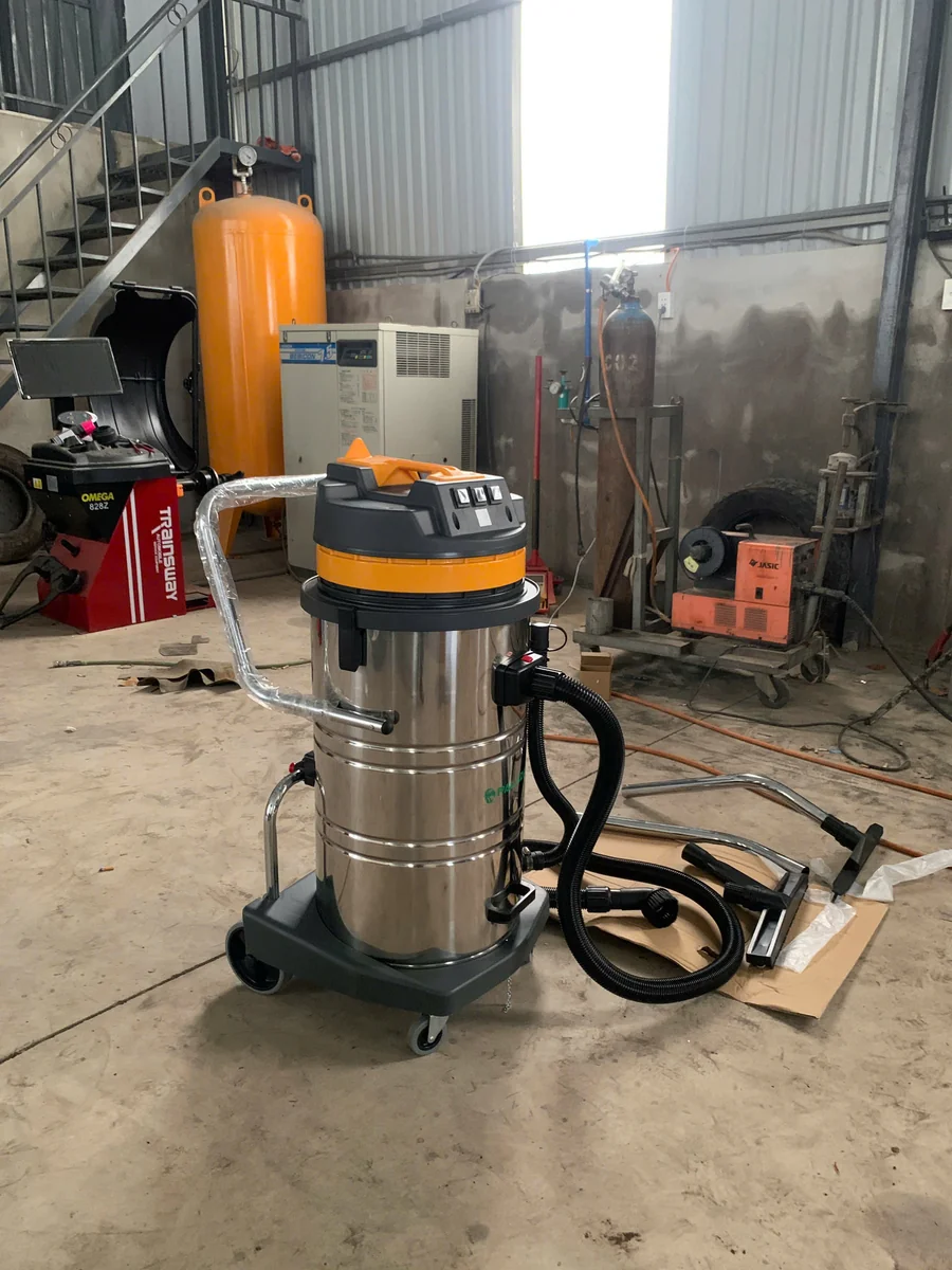 Máy Hút Bụi Công Nghiệp 80 Lít Palada PD-80H (HH0002097) bàn giao lắp đặt thực tế