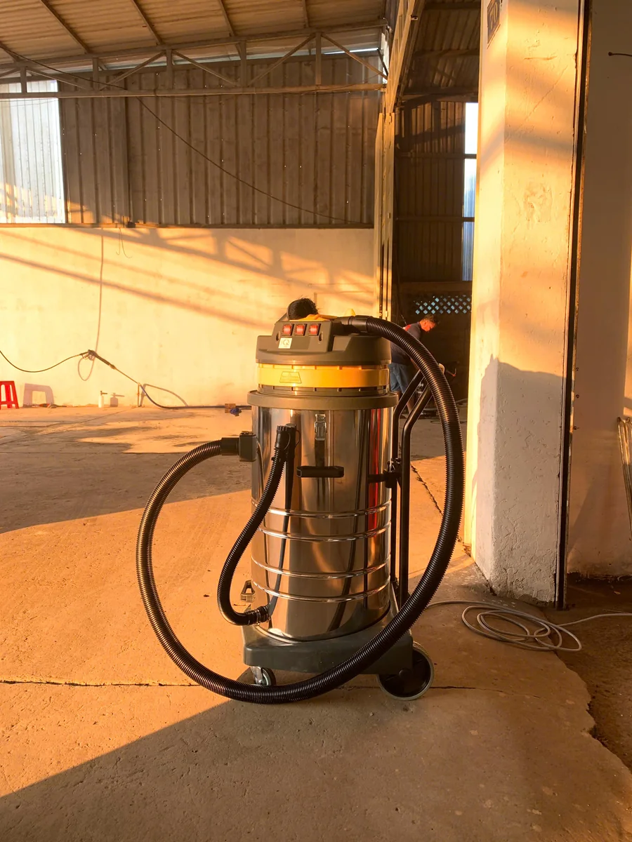 Máy Hút Bụi Công Nghiệp 80 Lít Palada PD-80H (HH0002097) bàn giao lắp đặt thực tế