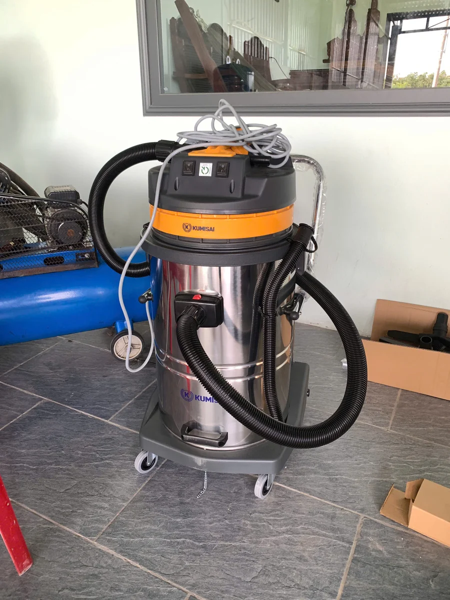 Máy Hút Bụi Công Nghiệp 80 Lít Palada PD-80H (HH0002097) bàn giao lắp đặt thực tế