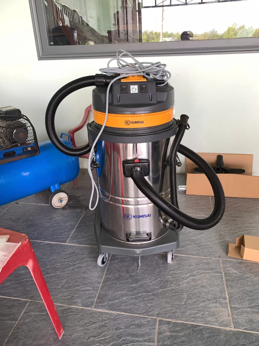 Máy Hút Bụi Công Nghiệp 80 Lít Palada PD-80H (HH0002097) bàn giao lắp đặt thực tế