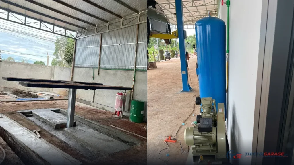 Dự án bàn giao trọn gói thiết bị gara rửa xe và sửa chữa ô tô chuyên nghiệp tại Đăk Đoa, Gia Lai