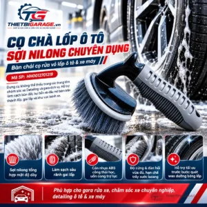 Bản vẽ bóc tách tính năng cọ chà lốp ô tô sợi nilong