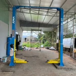 Hệ thống trạm khí nén bình chứa 300L tại trung tâm dịch vụ ô tô