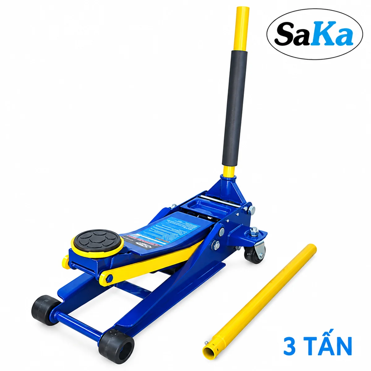 Kích Cá Sấu Thủy Lực 3 Tấn 2 Xi Lanh Saka SK-3500 (HH0012701411) bàn giao lắp đặt thực tế tại xưởng 08