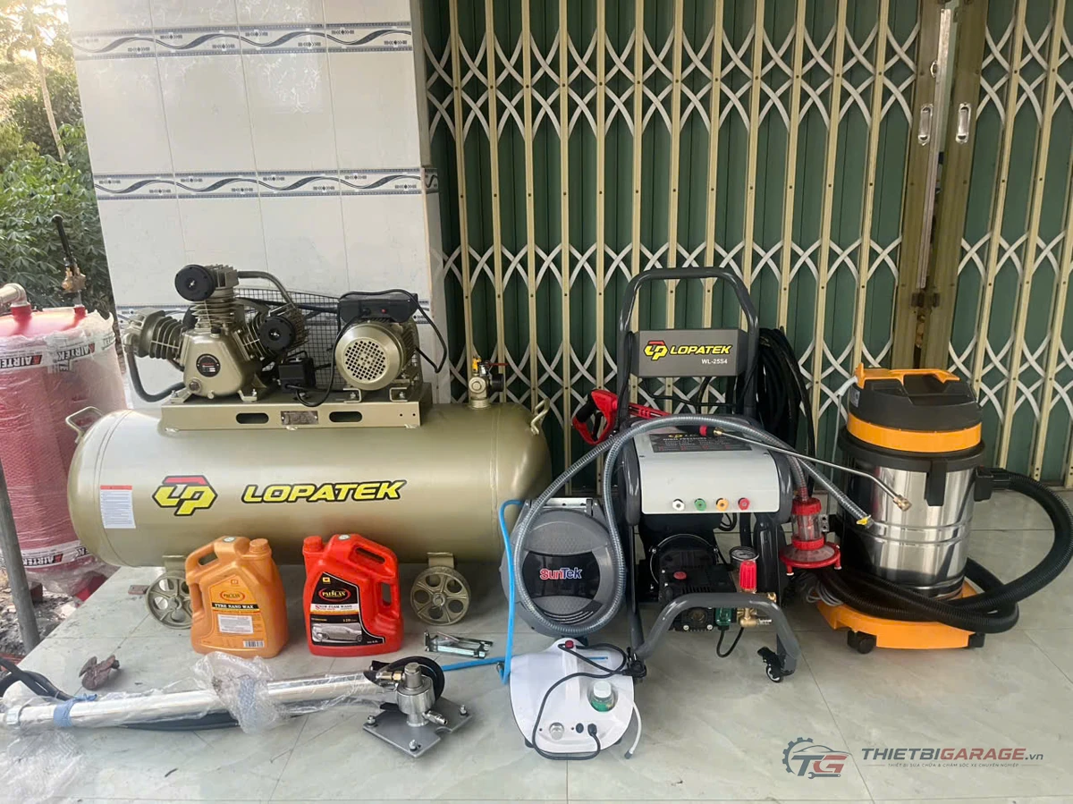 Máy khử mùi QTA K2 trong combo thiết bị trạm rửa xe ô tô tại Tân Châu Tây Ninh