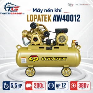 Bảng hướng dẫn chọn công suất máy nén khí 3HP - 7.5HP bình chứa 200L - 300L cấp khí cho cầu 1 trụ