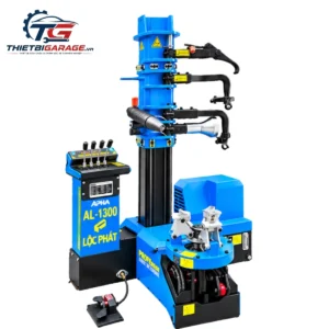 chấu kẹp thủy lực máy tháo lốp xe tải Alpha AL-1300 mâm 12-24.5 inch