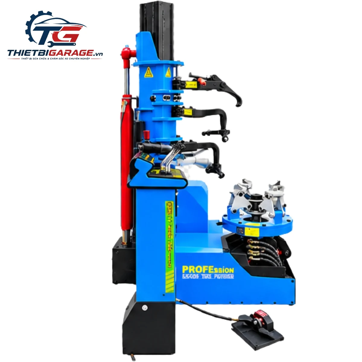 đĩa ép talong phá mép lốp thủy lực máy tháo lốp xe tải Alpha AL-1300
