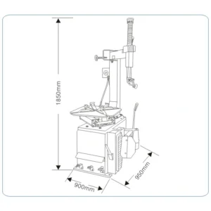 Máy tháo lốp Fly Speed FS-812 tiêu chuẩn xuất khẩu