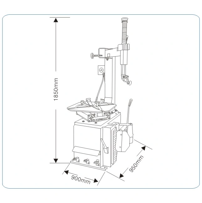 Máy tháo lốp Fly Speed FS-812 tiêu chuẩn xuất khẩu