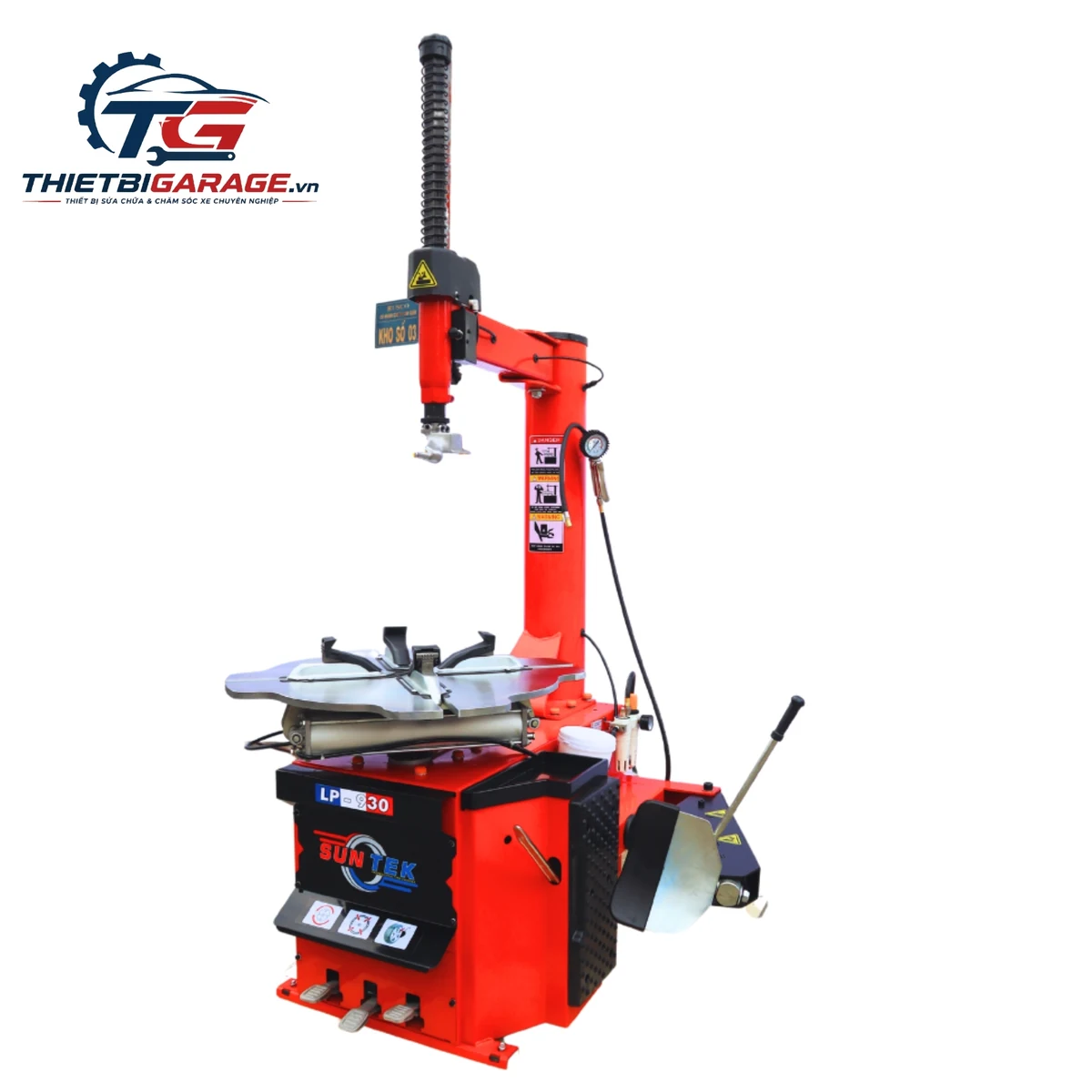 máy tháo vỏ Suntek LP-930 mâm lớn