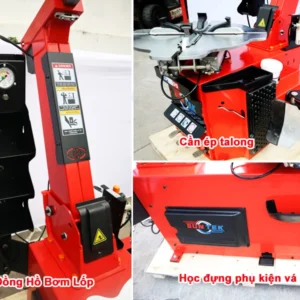Cụm mâm kẹp tự định tâm từ 10 đến 24 inch của máy tháo lốp Suntek LP-990