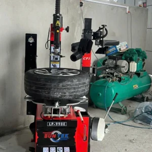 Bàn giao combo máy tháo lốp Suntek LP-990E CP3 tại Châu Thành Trà Vinh