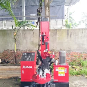 Máy tháo lốp xe tải kiểu đứng Alpha AL-1300 lắp đặt hoàn thiện tại xưởng