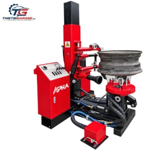 Cụm tay gạt điều khiển nâng hạ và xoay mâm máy tháo lốp xe tải Alpha AL-1300