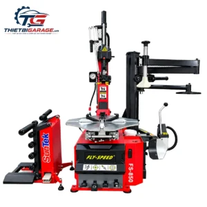 Thiết bị nâng bánh xe trợ lực bằng khí nén lắp kèm máy tháo vỏ Fly Speed FS-850