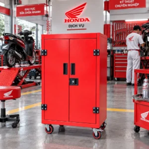 khoang chứa 5 ngăn phân tầng chịu lực tủ đồ nghề 5 ngăn 2 cánh TDC2C5N