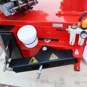 Cụm bộ lọc khí nén tách nước đồng hồ áp suất và xẻng ép mép lốp máy tháo lốp Suntek LP-910