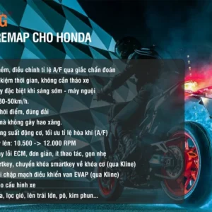 Công Nghệ Remap Mở Tua Trị Hụt Ga Đầu Xe Máy Honda Máy MOTORDIAG