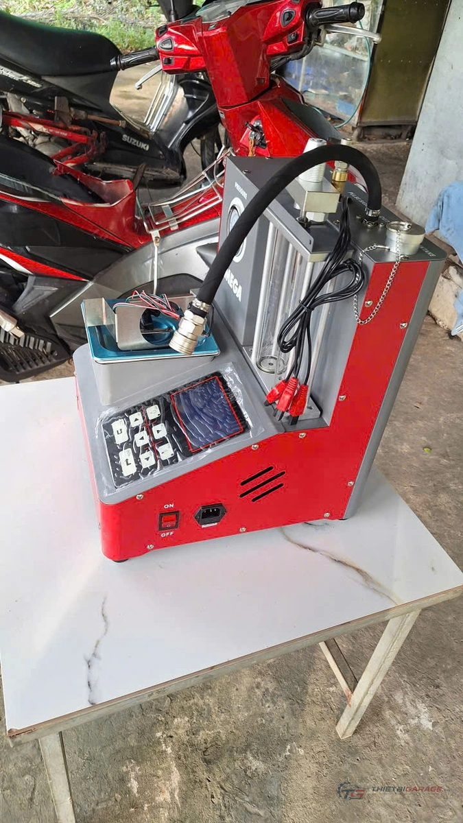 Máy Kiểm Tra & Vệ Sinh Kim Phun Buồng Đốt OMEGA OM-3F (HH0001890) bàn giao lắp đặt thực tế