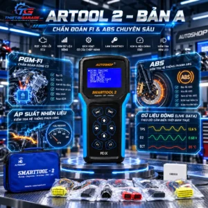 Infographic SmartTool 2 Bản A chuyên chẩn đoán PGM-FI và phanh ABS chuyên sâu